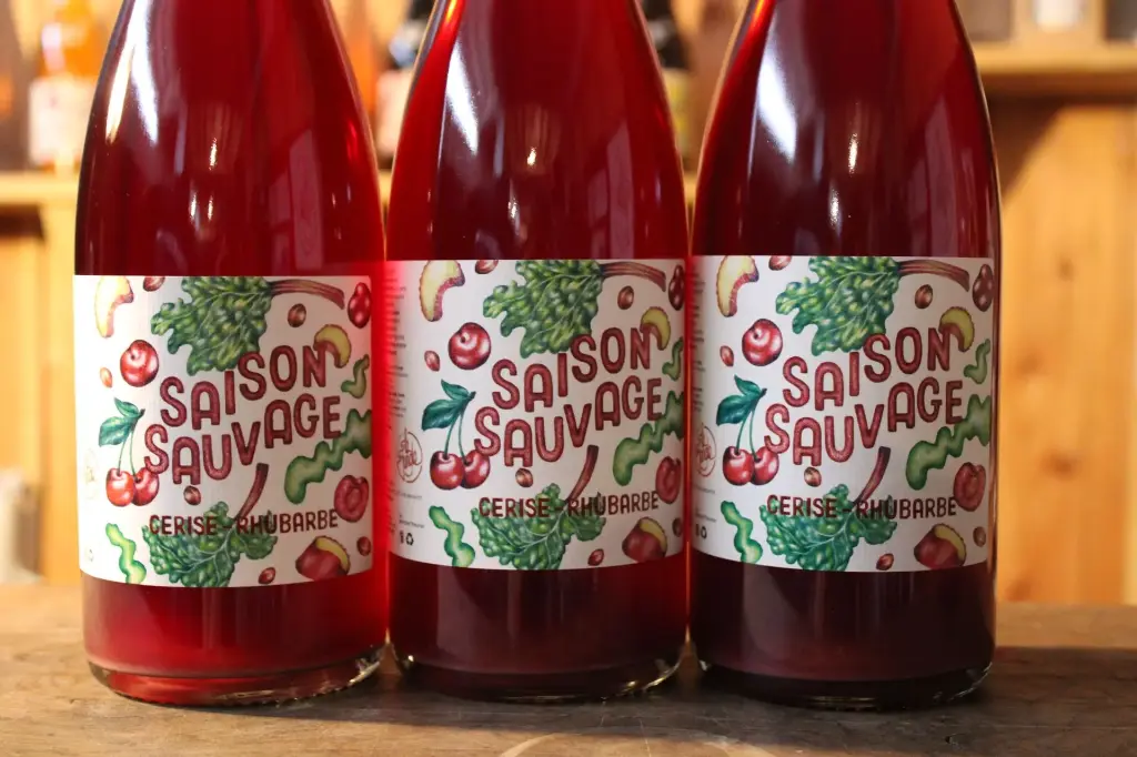 Saison Sauvage Cerise Rhubarbe 2025 - 75cl