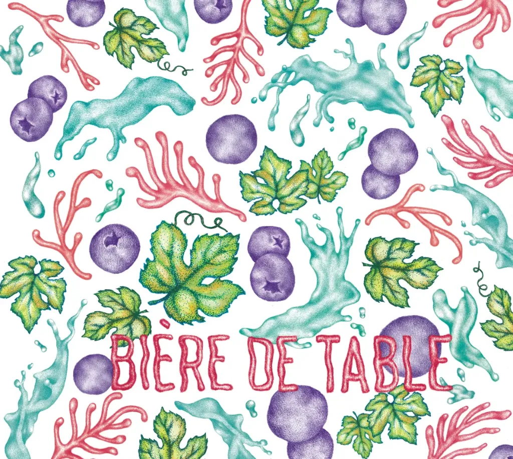 Bière de Table Pinot - Myrtille - 75cl